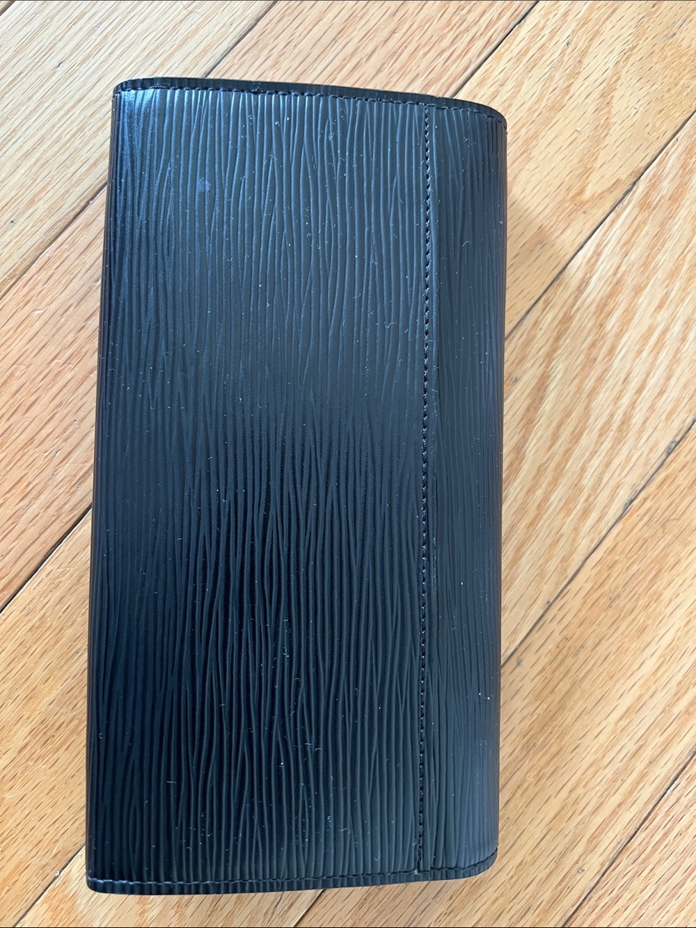 Louis Vuitton Black Epi Leather Continental Snap Wallet - Picture 9 of 9